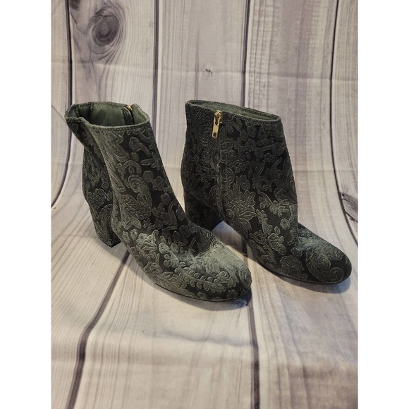 Zigi Soho Nydia Velvet Ankle Boots - Picture 1 of 5